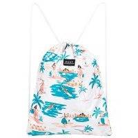 Roxy light as a feather printed backpack valkoinen, roxy
