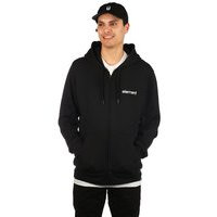 Element coretta zip hoodie musta, element
