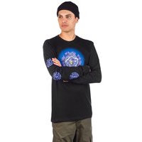 Element masters of the universe skeletor long sleeve t-shirt musta, element