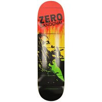 Zero sandoval burning 8.25 skateboard deck kuviotu, zero