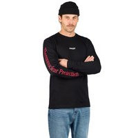 Oakley thermonuclear long sleeve t-shirt musta, oakley