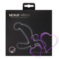 Nexus Vibro -anaalisauva ja G-pistetyydytin vibralla, musta