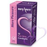 MoreAmore Fun Skin -kondomi 12 kpl