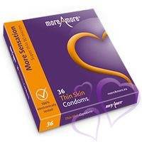 MoreAmore Thin Skin -kondomi 36 kpl
