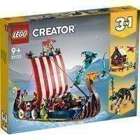 LEGO Creator 31132 Viikinkilaiva ja Midgårdin Käärme, Lego