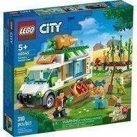 LEGO City 60345 Kesätorin Pakettiauto, Lego