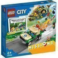 LEGO City 60353 Villieläinten Pelastustehtävä, Lego