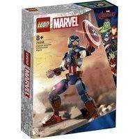 LEGO Super Heroes 76258 Rakennettava Captain America ‑ Hahmo, Lego