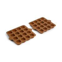 Nuuroo - Morgan Silicone Ice Cube Tray - Light brown