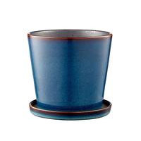 Bitz - Flowerpot Medium - Dark Blue/Black (11241)