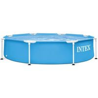 INTEX - Metal Frame Pool 2.44 m x 51 cm (1.828L) (28205), Intex