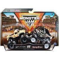 Monster Jam - 1:64 Die Cast 2 pack - Bulldozer vs. Racing Stripes