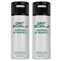 David Beckham - 2 x Inspired By Respect Deodorant Spray