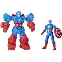 Marvel Avengers - Mech Strike 15cm - Captain America Ultimate Mech Suit (F1669), Disney