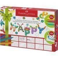 Faber-Castell - Connector felt tip pen set Greeting cards, 70 pieces (155559)