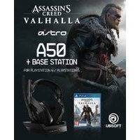 ASTRO - A50 Wireless + Base Station for PS4/PC - GEN4 & Assassin's Creed: Valhalla PS4 - Bundle, Astro