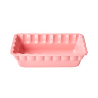 Rice - Stoneware Oven Dish in Pink - Medium