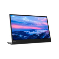 Lenovo - L15 15.6" FHD Mobile IPS Monitor 60Hz 6ms 2x USB 2.0 Type-C - Tilt/Lift Stand