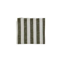 OYOY Living - Striped Tablecloth 260x140 - Olive (L300304)