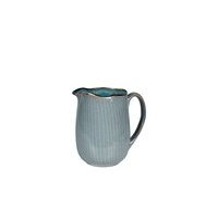 Broste Copenhagen - Nordic Large Milk Jug, Stoneware - Sea