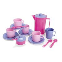 Dantoy - Coffee set, Pink (4396), DANTOY