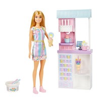 Barbie - Ice Cream Shopkeeper Playset (HCN46)