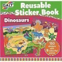 Galt - Reusable Sticker Book - Dinosaurs (55-1005101)