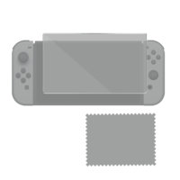 Nintendo Switch OLED - Tempered Glass Screen Protector, Piranha