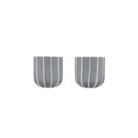 OYOY Living - Mizu Glass - Pack of 2 - Grey (L300545)