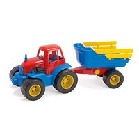 Dantoy - Tractor with trailer, 42 cm (2135), DANTOY