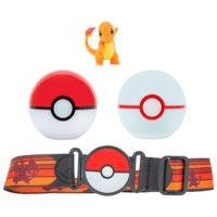 Pokemon - Clip N Go Belt Set - Poké Ball, Premier Ball & Charmander (PKW0233), Pokémon