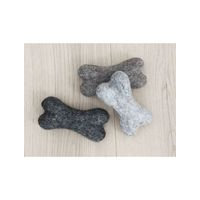 Wooldot - Toy Dog Bones - Steel Grey - 22x7x5cm - (571400400441)