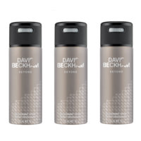 David Beckham - 3x Beyond Deodorant Spray 150 ml