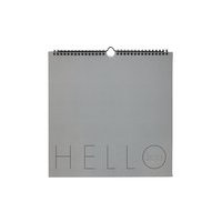 Design Letters - Wall Calendar 2023 - Cool grey