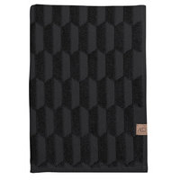 Mette Ditmer - Geo Bath Towel 70 x 135 cm - Black