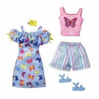 Barbie - Fashions - Butterfly Dress & Tank Top Fashion Pack (HBV69)