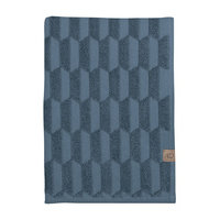 Mette Ditmer - Geo Towel 50 x 95 cm - Stone blue