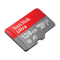 Sandisk - Memory Card MicroSD Mobile Ultra UHS-I Including Adapter - 128GB
