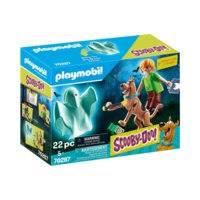 Playmobil - Scooby-Doo - Scooby & Shaggy with Ghost (70287)