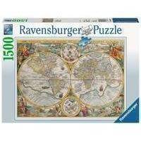 Ravensburger - Puzzle 1500 - Historical Map (10216381)