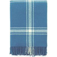 Normann Copenhagen - Papa Plaid 130 x 200 cm - Check Dark Blue/Pale Yellow (620511)