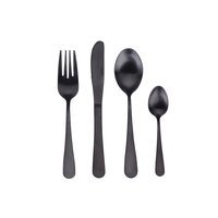 Aida - Atelier cutlery 16 pcs giftbox - Black (62597)