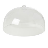 Rice - Plastic Clear Dome for Melamine Cake Stand