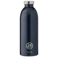 24 Bottles - Clima Bottle 0,85 L - Rustic Deep Blue (24B433), 24Bottles