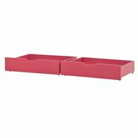 Hoppekids - Drawer set for 70x160cm beds, Baroque Rose