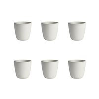 RAW - Single wall mug 30 cl - 6 pc - Arctic white