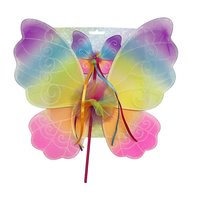 Tinka Magic - Butterfly Wings & Wand - Rainbow (8-800603)