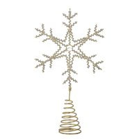 Bloomingville - Cannes Tree Star Top - Silver (82057213)