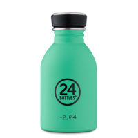 24 Bottles - Urban Bottle 0,25 L - Stone Finish - Mint (24B317), 24Bottles