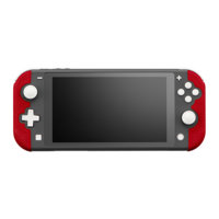 Lizard Skins DSP Controller Grip for Switch Lite Crimson Red, Lizard skin